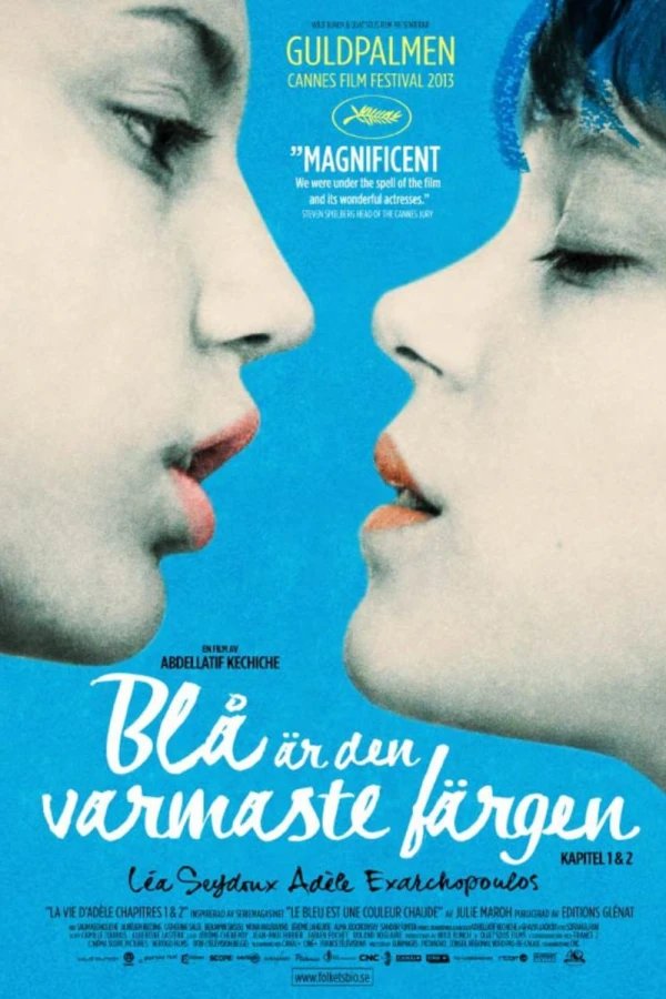 Blå är den varmaste färgen Poster