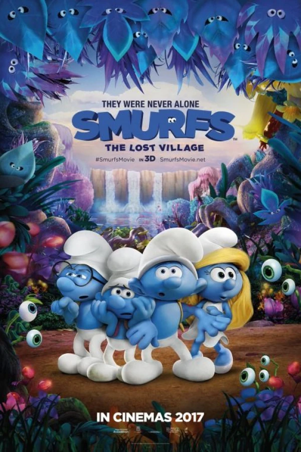 Smurfarna: Den försvunna byn Poster