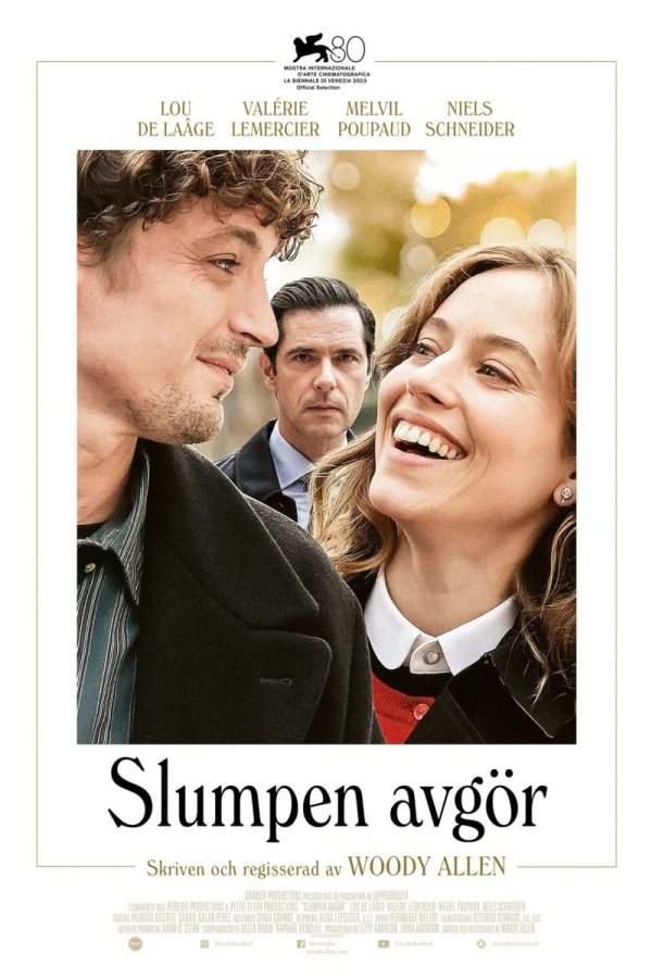 Slumpen avgör Poster